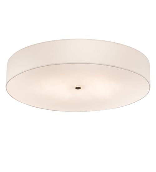 Cilindro 6 Light 36" Wide Semi-Flush Drum Ceiling Fixture - Timeless Bronze Finish
