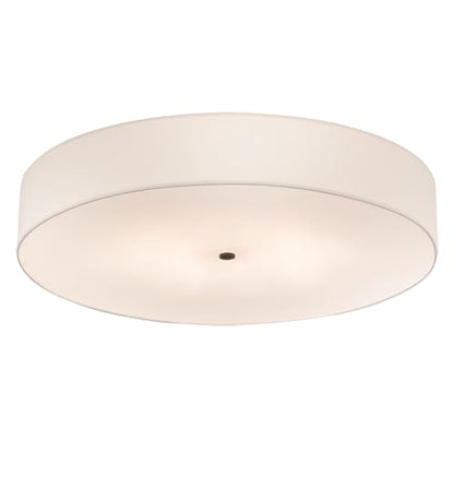 Cilindro 6 Light 36" Wide Semi-Flush Drum Ceiling Fixture - Timeless Bronze Finish