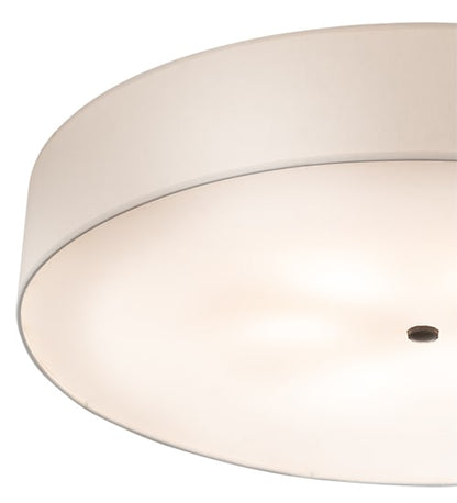 Cilindro 6 Light 36" Wide Semi-Flush Drum Ceiling Fixture - Timeless Bronze Finish