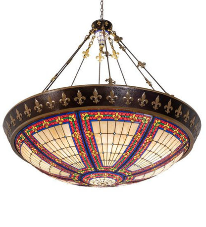 10 Light 62" Wide Pendant