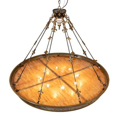 10 Light 62" Wide Pendant