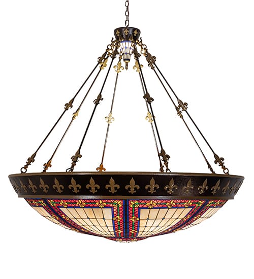 10 Light 62" Wide Pendant