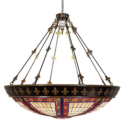 10 Light 62" Wide Pendant