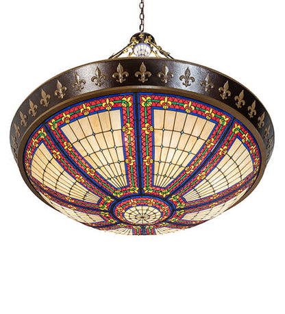 10 Light 62" Wide Pendant