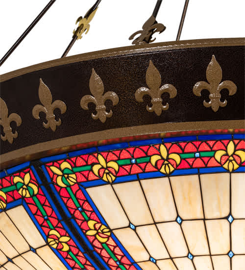 10 Light 62" Wide Pendant