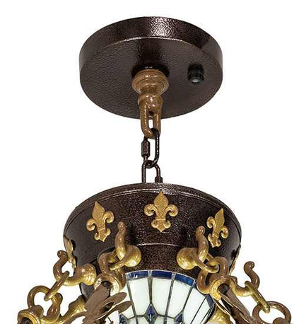 10 Light 62" Wide Pendant