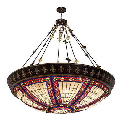10 Light 62" Wide Pendant