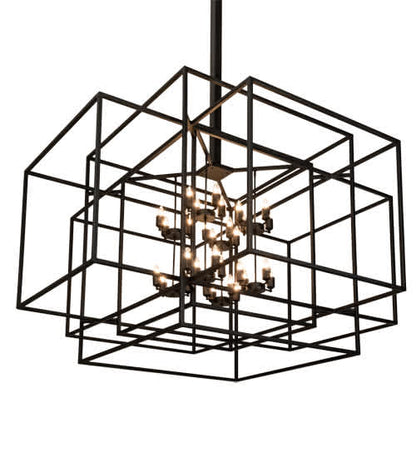 32 Light 102" Wide Taper Candle Pendant