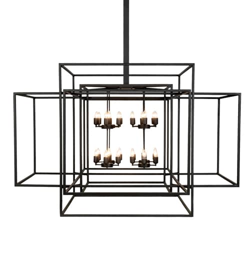 32 Light 102" Wide Taper Candle Pendant