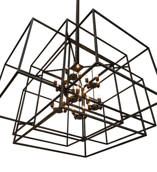 32 Light 102" Wide Taper Candle Pendant