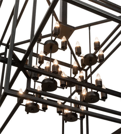 32 Light 102" Wide Taper Candle Pendant