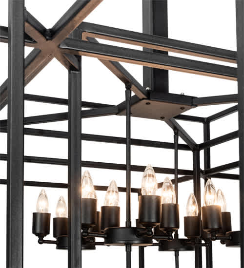 32 Light 102" Wide Taper Candle Pendant