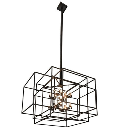 32 Light 102" Wide Taper Candle Pendant