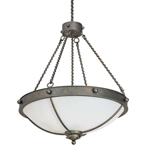 5 Light 27" Wide Pendant