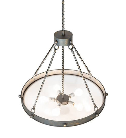 5 Light 27" Wide Pendant
