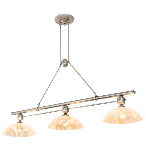 3 Light 70" Wide Linear Pendant