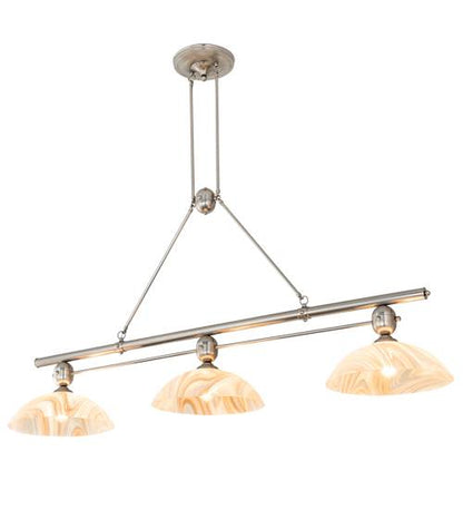 3 Light 70" Wide Linear Pendant