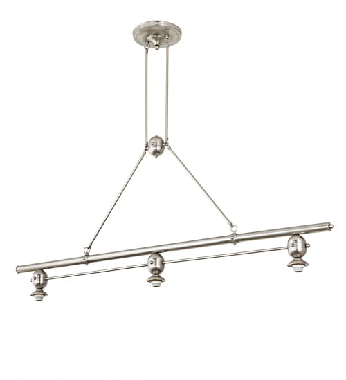3 Light 70" Wide Linear Pendant