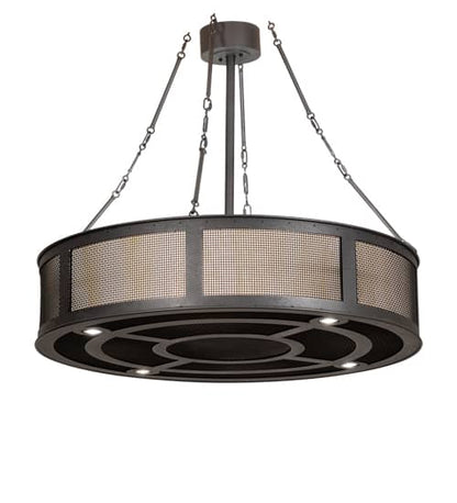 8 Light 42" Wide Pendant