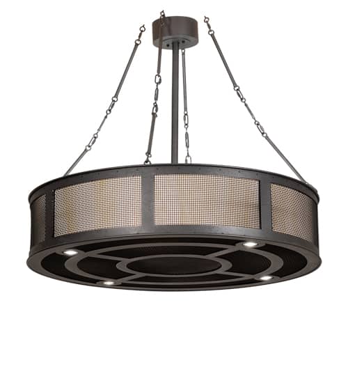 8 Light 42" Wide Pendant