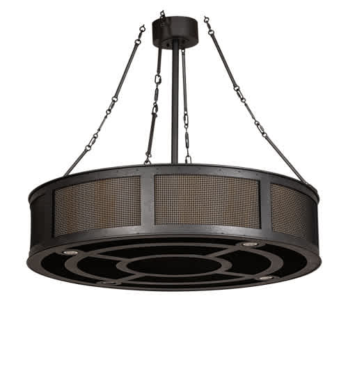 8 Light 42" Wide Pendant