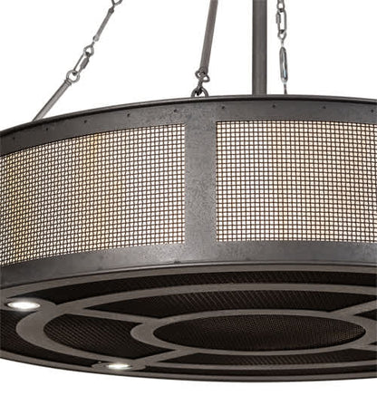 8 Light 42" Wide Pendant