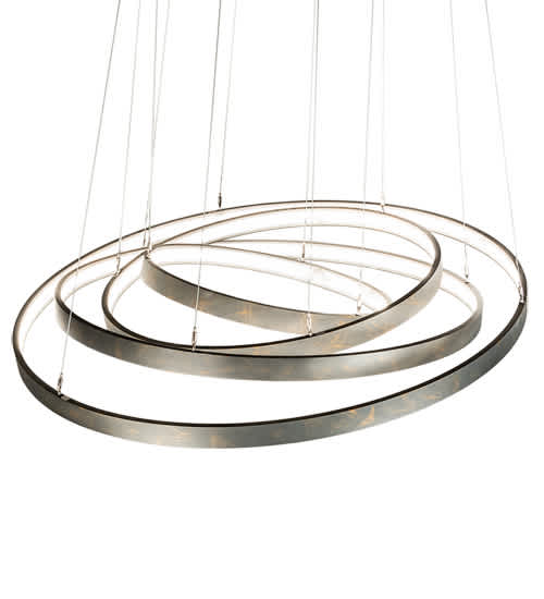 4 Light 48" Wide Suspension Multi Light Pendant