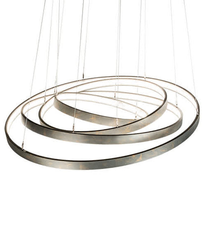 4 Light 48" Wide Suspension Multi Light Pendant