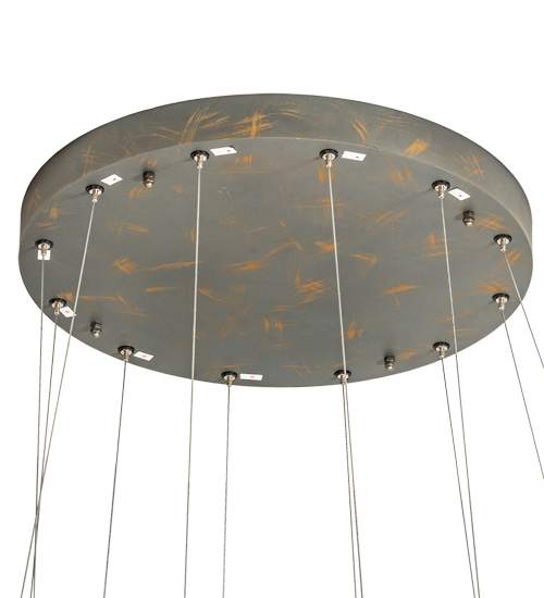 4 Light 48" Wide Suspension Multi Light Pendant