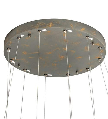 4 Light 48" Wide Suspension Multi Light Pendant