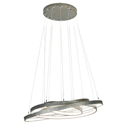 4 Light 48" Wide Suspension Multi Light Pendant