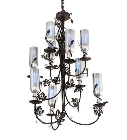 Tuscan Vineyard 9 Light 34" Wide Chandelier
