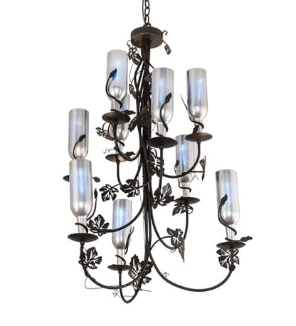Tuscan Vineyard 9 Light 34" Wide Chandelier