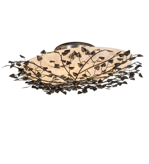 Espe 8 Light 55" Wide Semi-Flush Bowl Ceiling Fixture