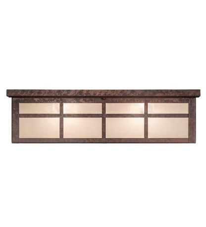 Santa Fe 4 Light 39" Wide Flush Mount Square Ceiling Fixture