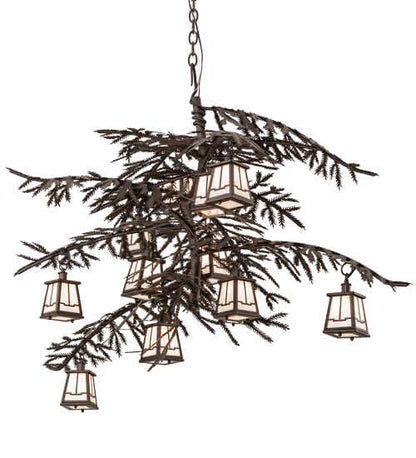 Pine Branch 12 Light 40" Wide Chandelier