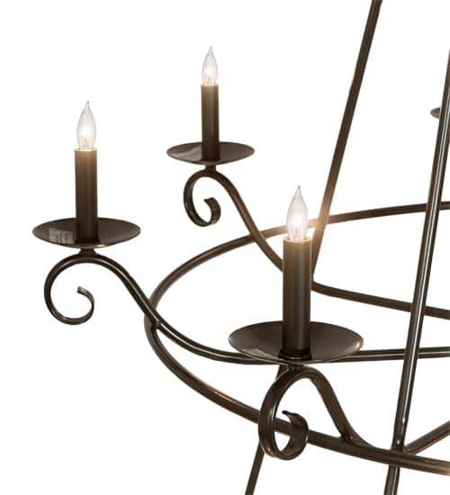Estrella 24 Light 60" Wide Taper Candle Style Chandelier