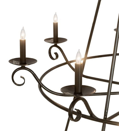 Estrella 24 Light 60" Wide Taper Candle Style Chandelier