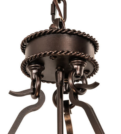 6 Light 36" Wide Pendant