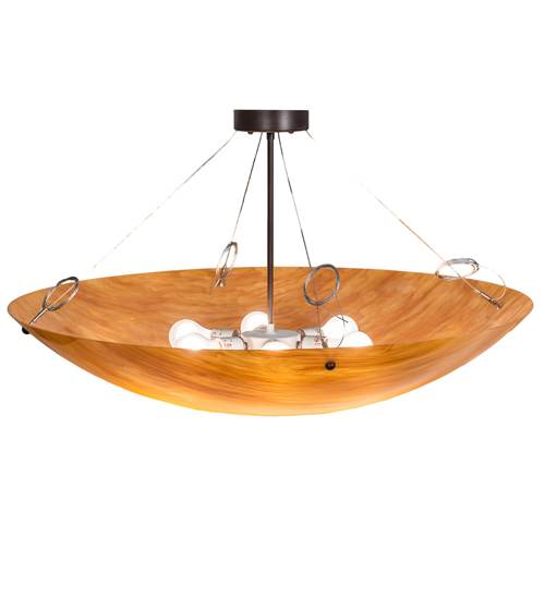 6 Light 36" Wide Pendant
