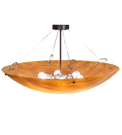 6 Light 36" Wide Pendant