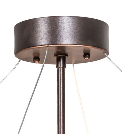 6 Light 36" Wide Pendant