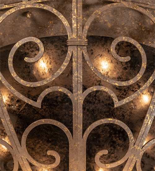 Osteria 24 Light 46" Wide Flush Mount Bowl Ceiling Fixture