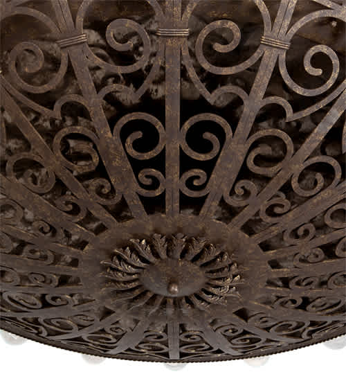 Osteria 20 Light 52" Wide Flush Mount Bowl Ceiling Fixture