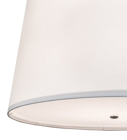 6 Light 36" Wide Suspension Pendant