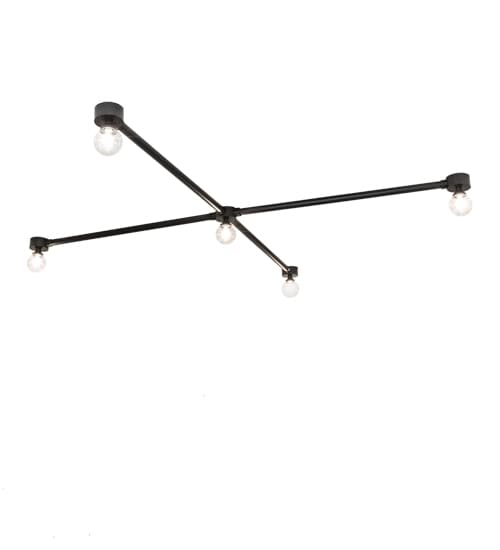 Pronograde Jack 5 Light 96" Wide Flush Mount Ceiling Fixture