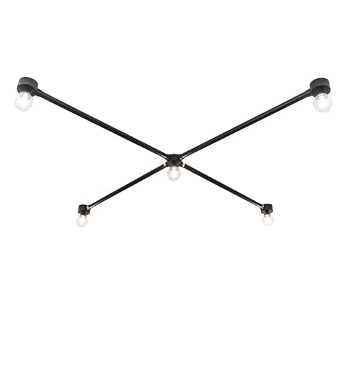 Pronograde Jack 5 Light 96" Wide Flush Mount Ceiling Fixture