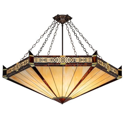 6 Light 49" Wide Pendant