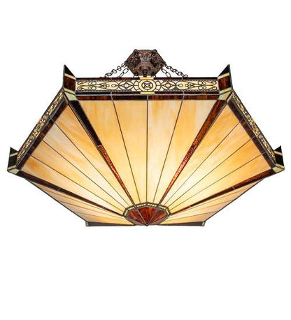 6 Light 49" Wide Pendant