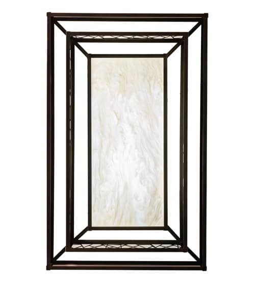 Quadrato Rich Umador 48" Wide LED Semi-Flush Ceiling Fixture